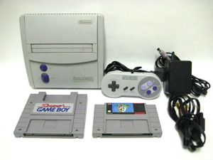 Super Nintendo Console package